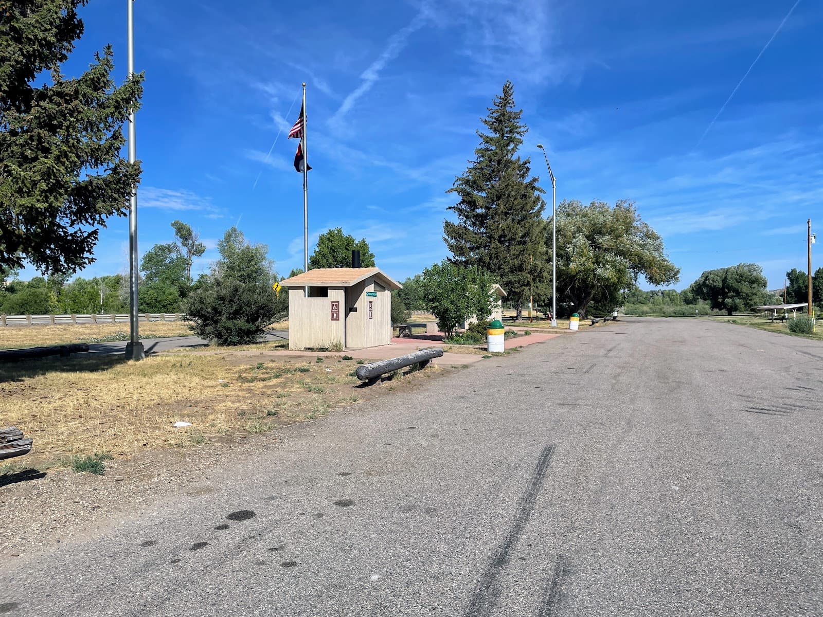 CO State Route US40 Hayden Rest Area - Bidirectional on US-40
