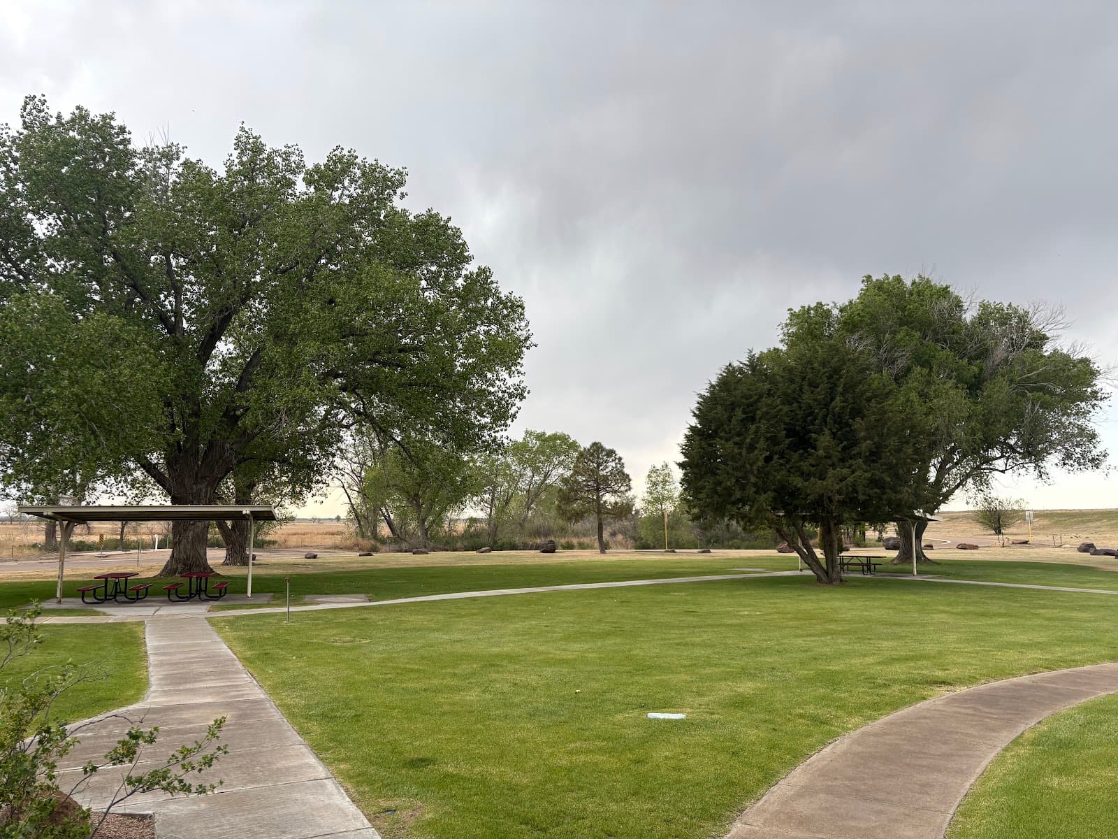 CO State Route US50 Holly Rest Area - Bidirectional on US-50