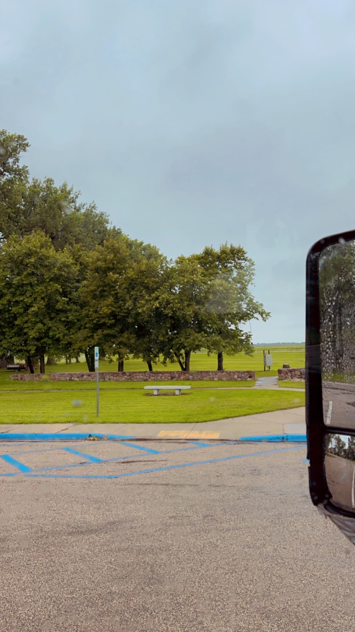 ND US2 Larimore Rest Area - Bidirectional on US-2
