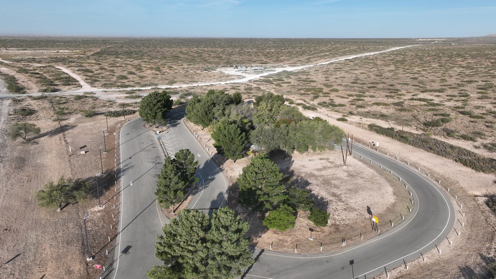 NM US82 Maljamar Rest Area - Bidirectional on US-82