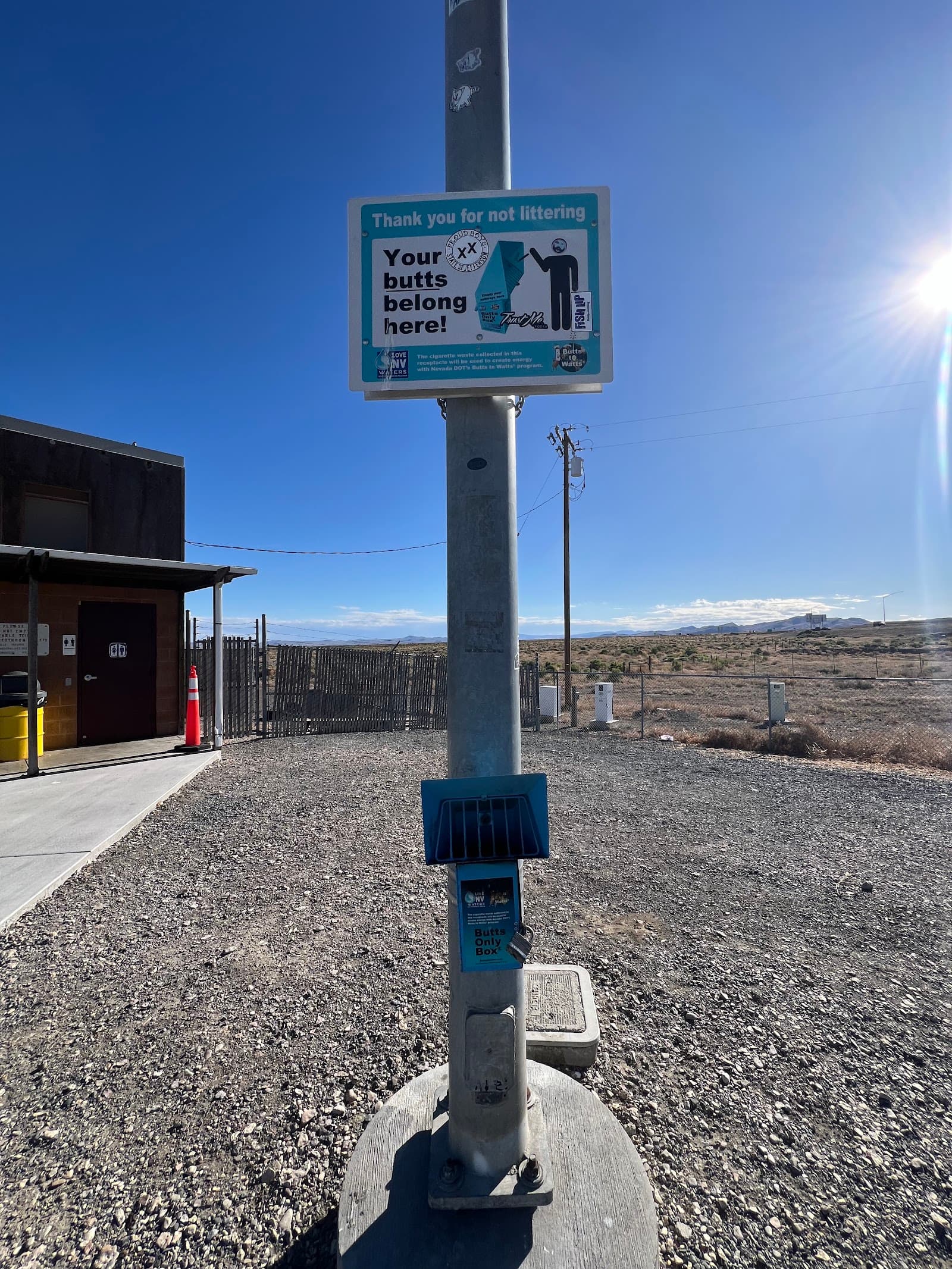 NV I-80 Trinity Rest Area - Multidirectional on I-80