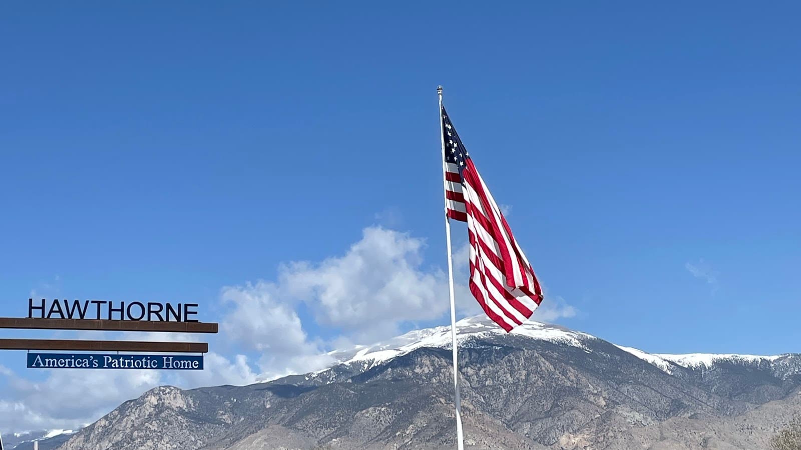 NV US-95 Hawthrone Valley Rest Area - Bidirectional on US-95