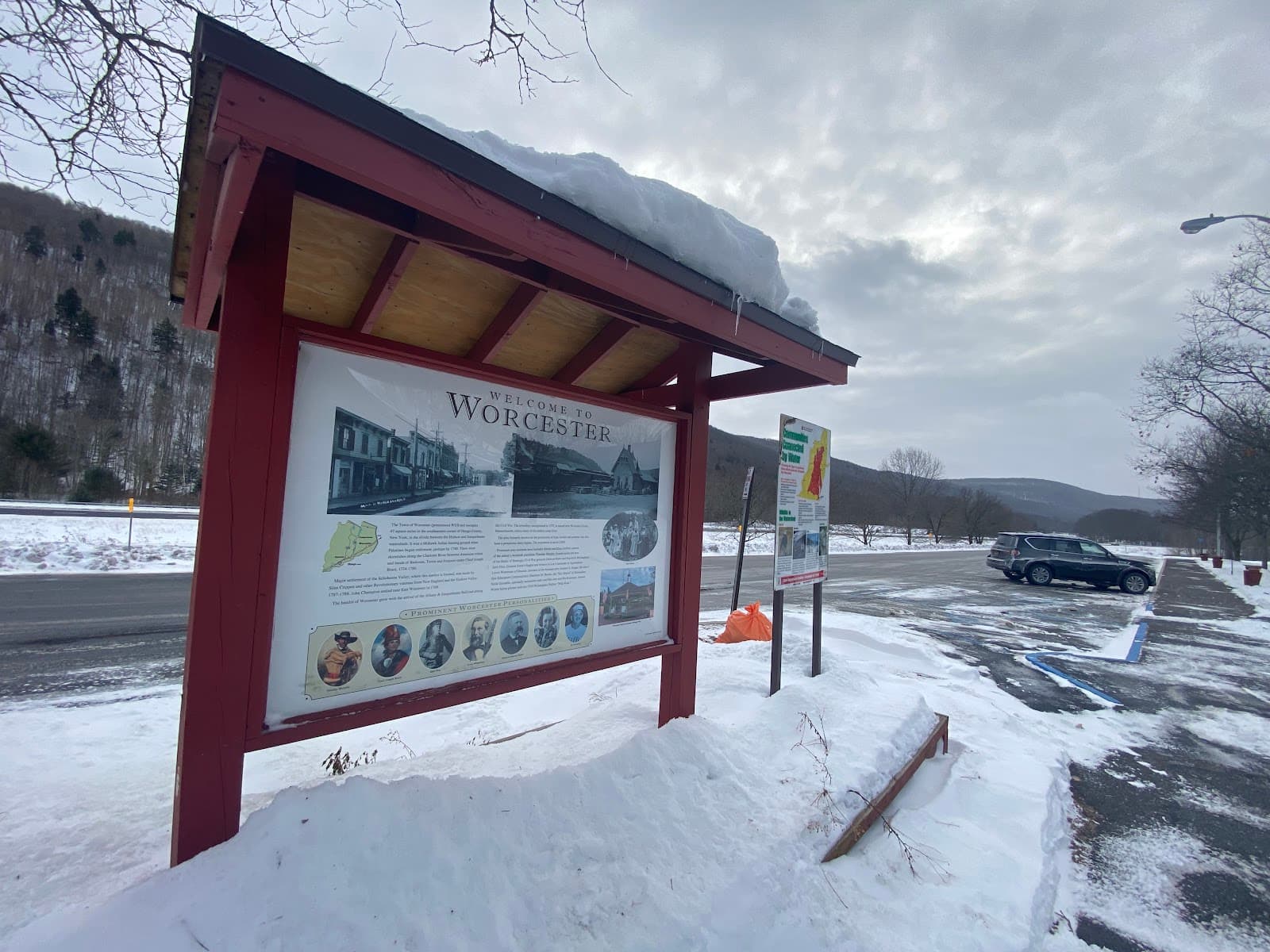 NY I88 Worcester East Rest Area - Westbound on I-88