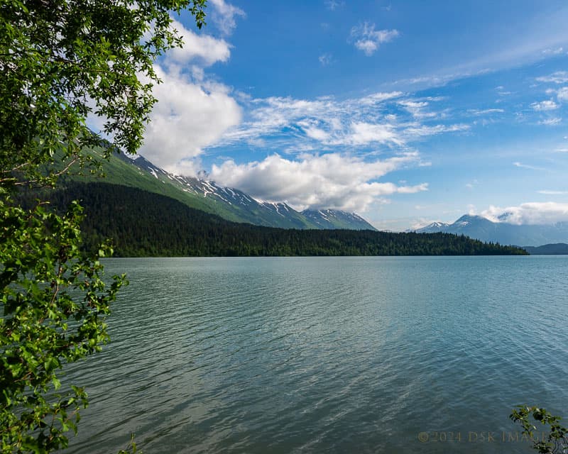 Upper Trail Lake Rest Area on AK-9
