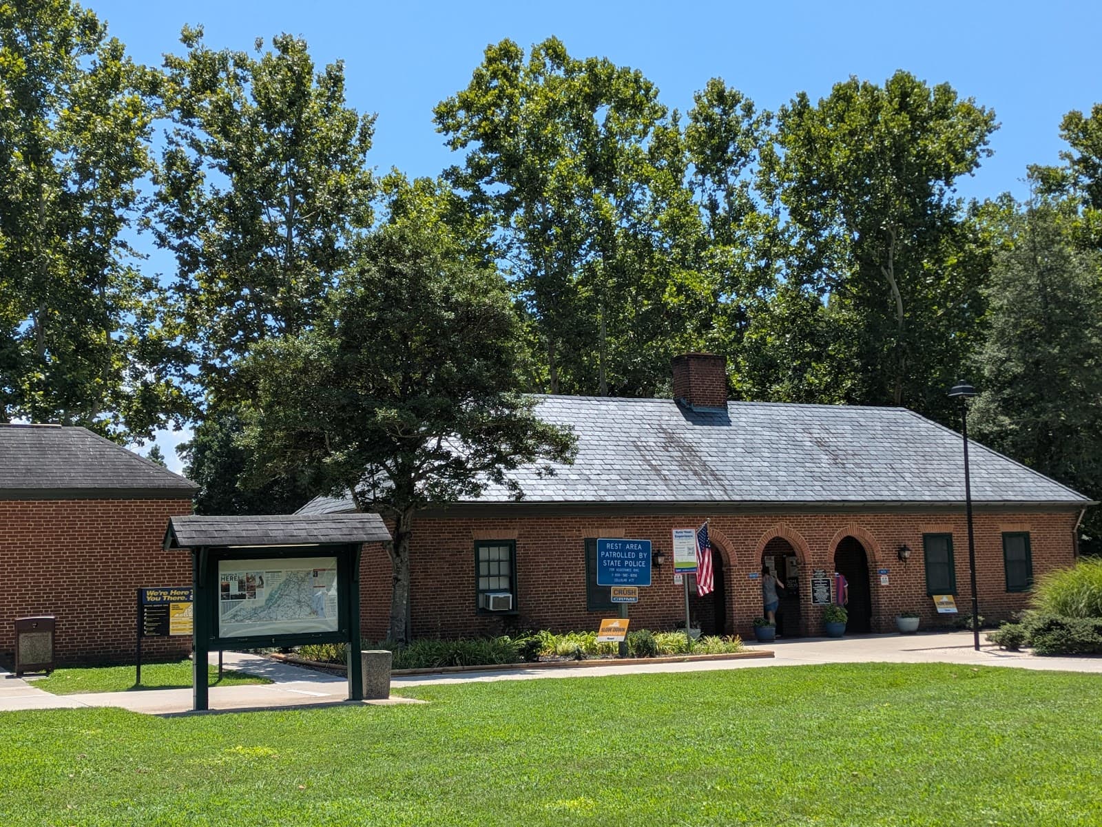 VA I85 Alberta Rest Area - Northbound on I-85