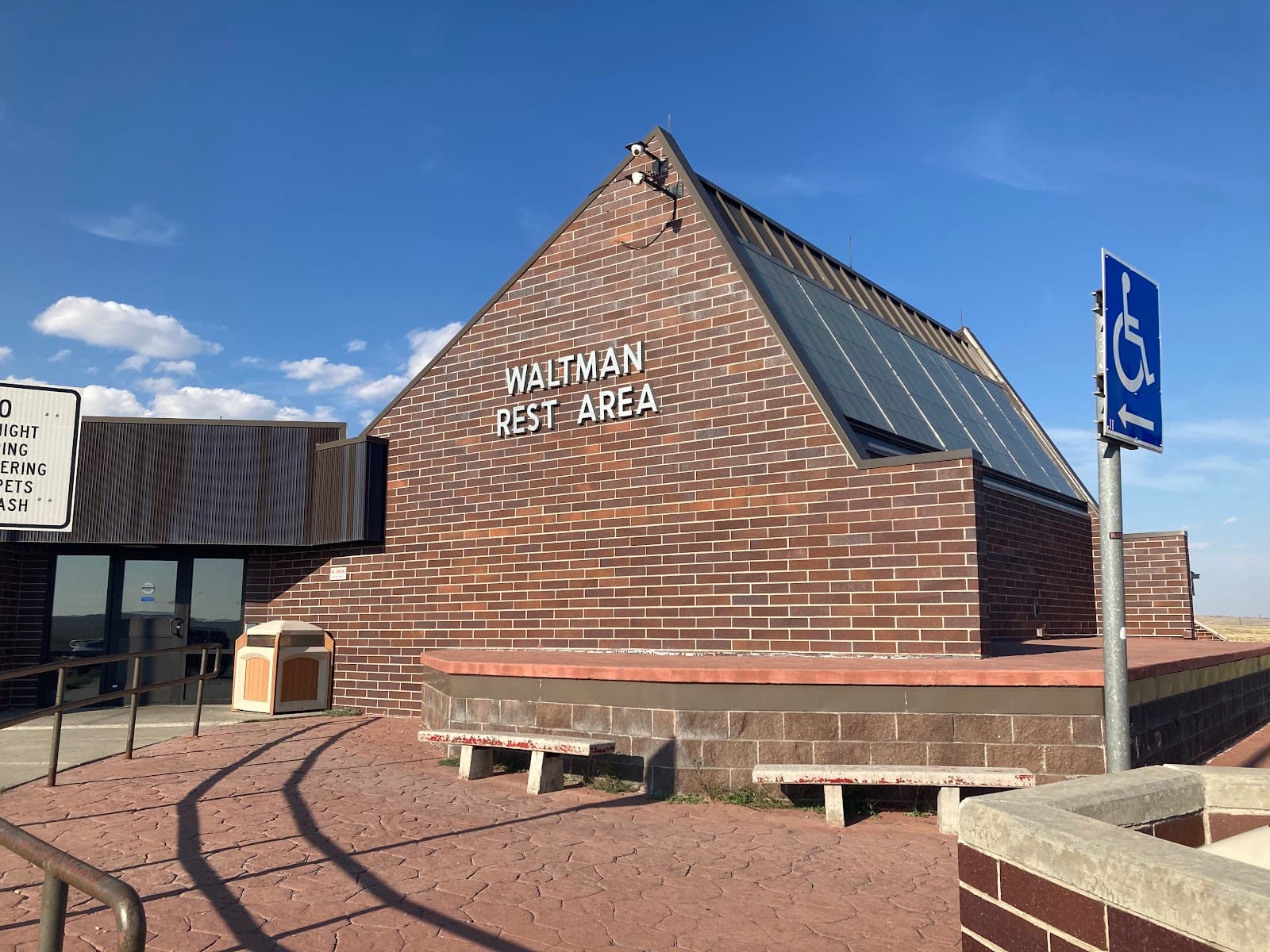 WY US20 Waltman Rest Area - E/W Bidirectional on US-20